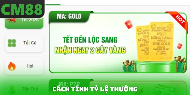 Cách tính tỷ lệ thưởng