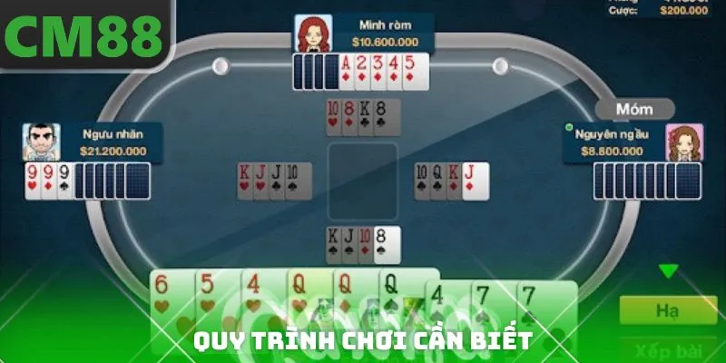 Quy trình chơi cần biết